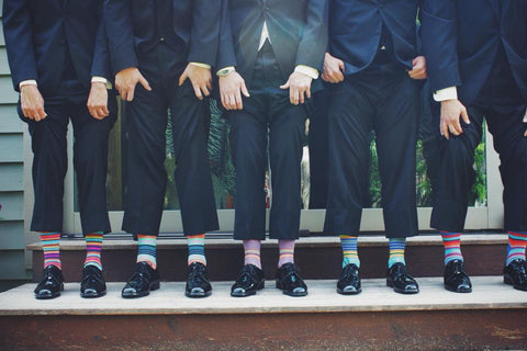 Multi-Color Funky Striped Sock Pack